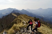 Monte Suchello (1541 m) da Aviatico (1080 m) il 13 aprile 2015  - FOTOGALLERY